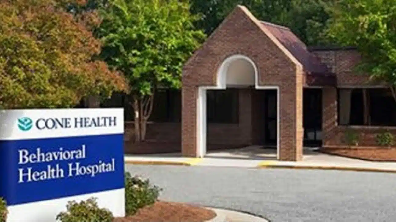 Cone Health Behavioral Health Hospital, Greensboro, North Carolina Medicaid Rehab Centers