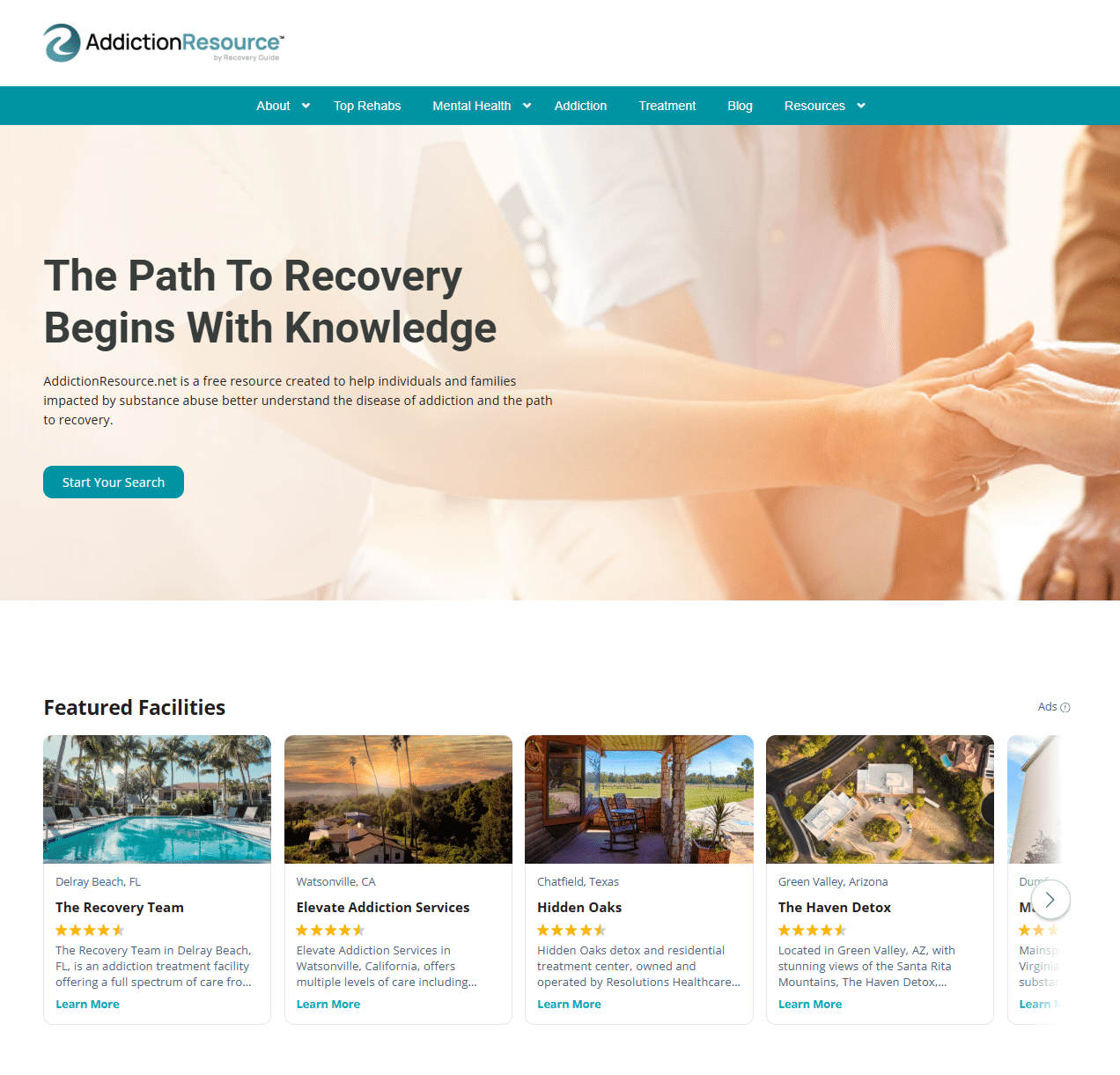 Advertise With Us - Addiction Resource